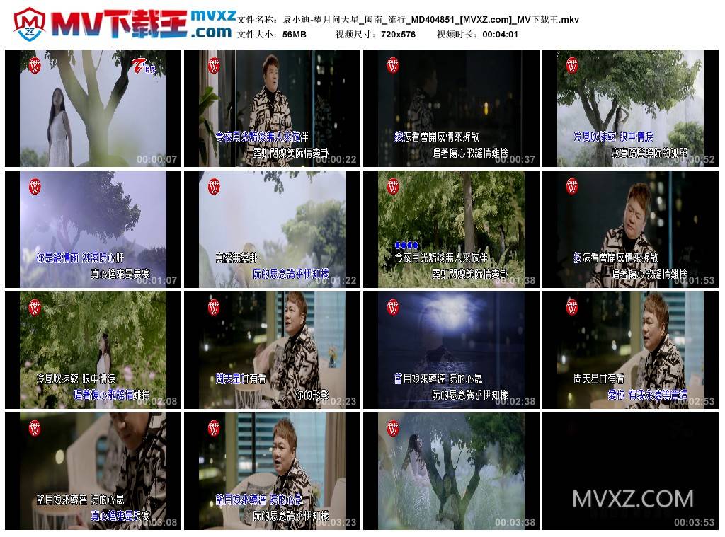 袁小迪-望月问天星_闽南_流行_MD404851